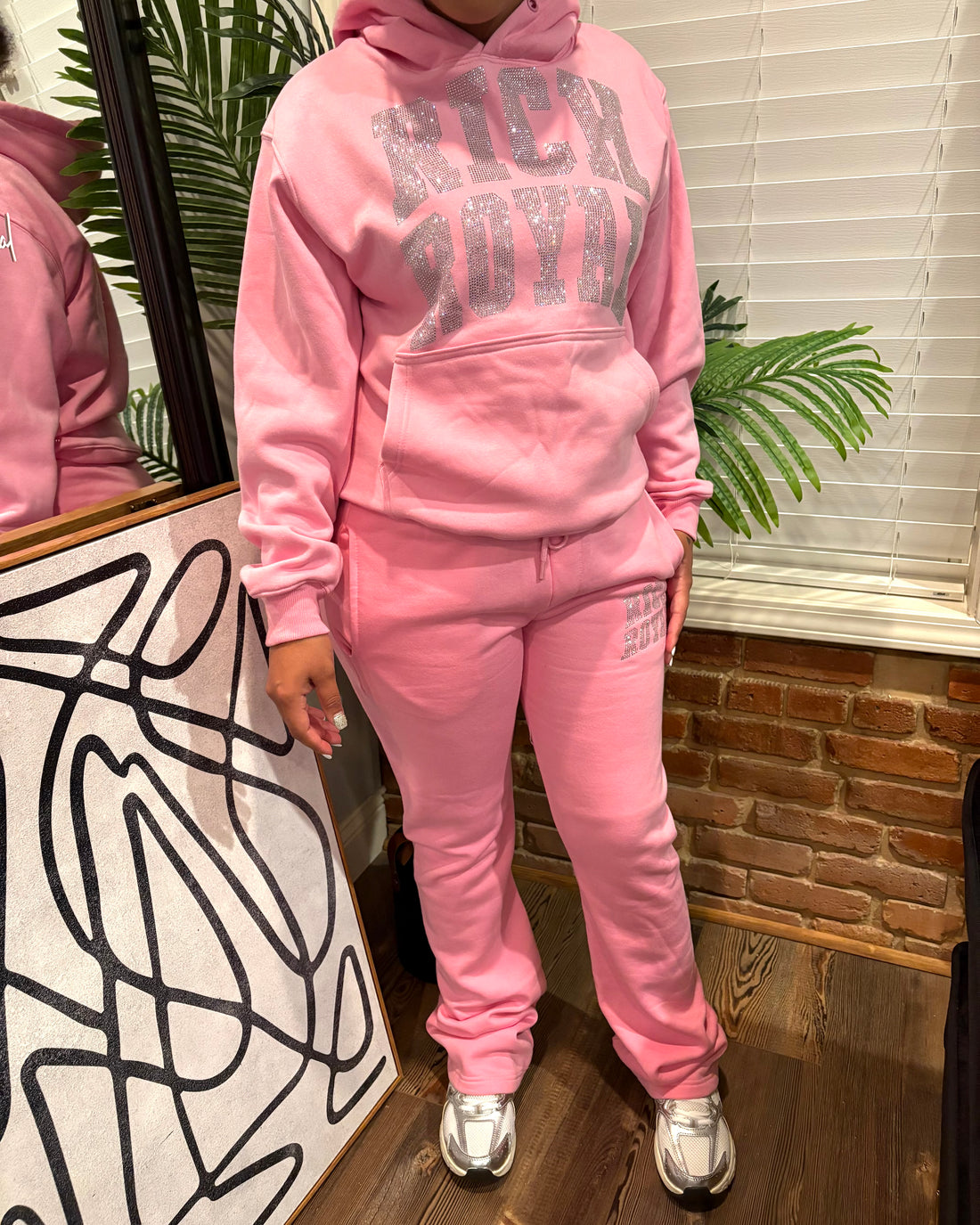 Rhinestone Flare Set (PINK ICE)