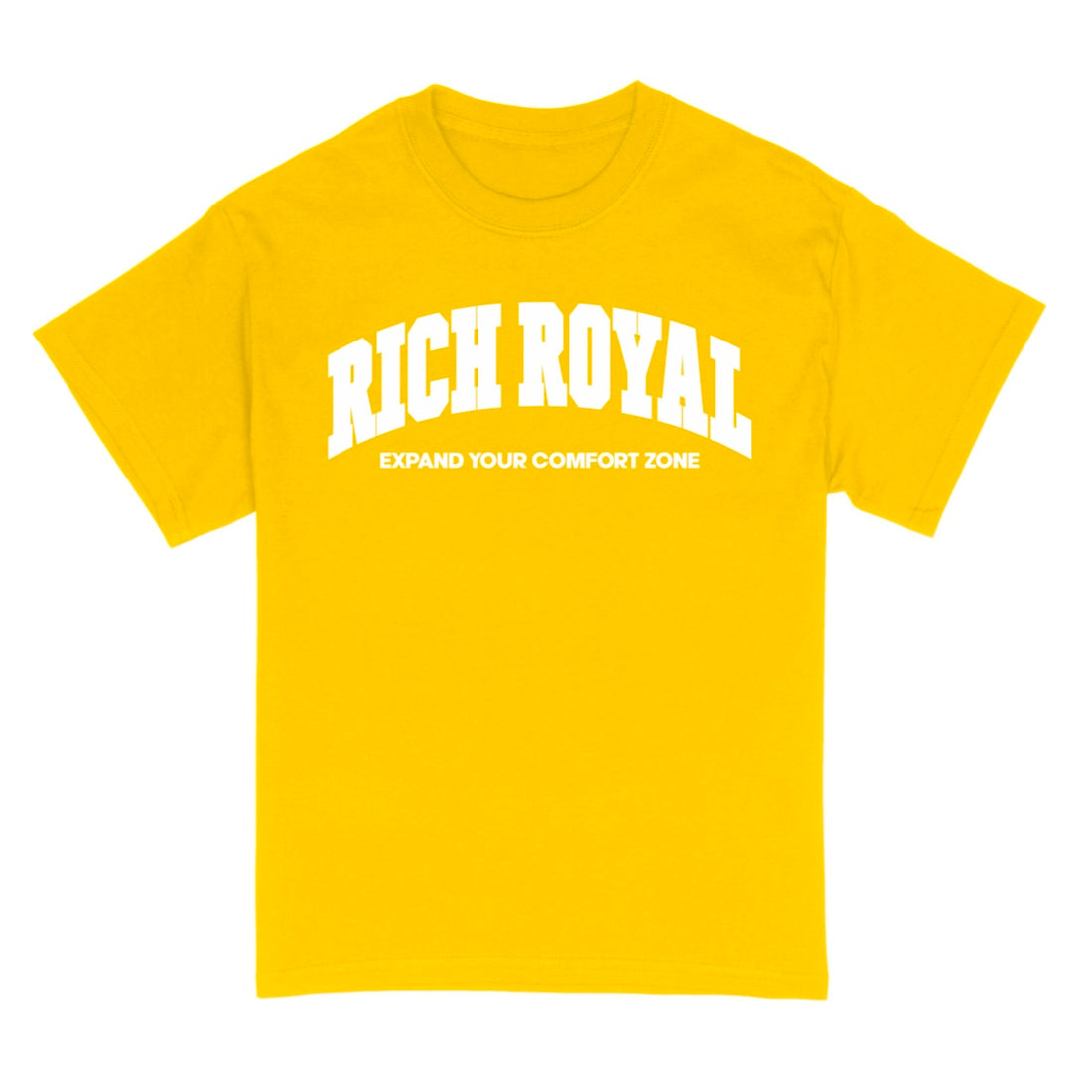 Varsity Slogan Tee (DAISY/WHITE-PUFF)