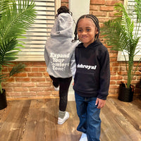 KIDS: Cooper Hoodie (BLACK/WHITE-PUFF)