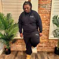 Classic Sweatsuit (BLACK/WHITE)