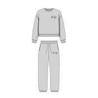 Classic Sweatsuit (GREY/NAVY)
