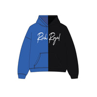 Split Hoodie (ROYAL/BLACK)