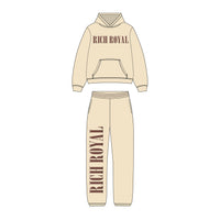 Nirvana V2 Jogger Set (CREAM)