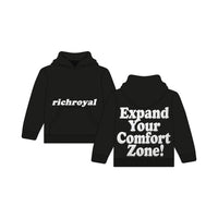 KIDS: Cooper Hoodie (BLACK/WHITE-PUFF)