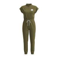 WOMEN: Scrub Jumpsuit (PISTACHIO GREEN)