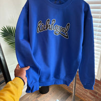 Groovy Crewneck (ROYAL/BLACK/WHITE)