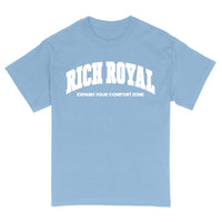 Varsity Slogan Tee (CAROLINA/WHITE-PUFF)