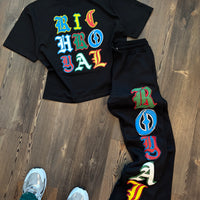West Coast Flare Pants (BLACK)