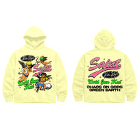 World Gone Mad Hoodie (CREAM)