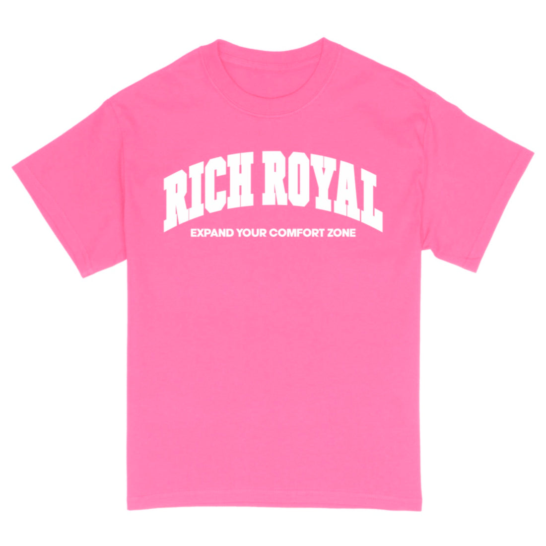 Varsity Slogan Tee (HELICONIA/WHITE-PUFF)