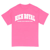 Varsity Slogan Tee (HELICONIA/WHITE-PUFF)