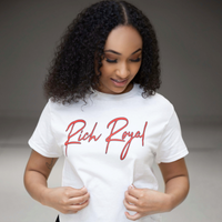 Classic Outline Tee (WHITE/RED/BLACK)