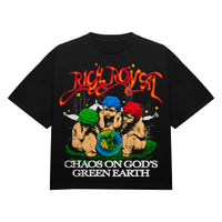 OVERSIZED: Firefly Tee (VINTAGE BLACK)