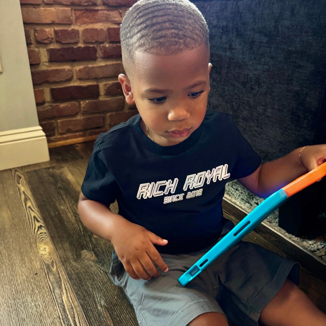 KIDS: Prism Tee (BLACK/GREY/WHITE)