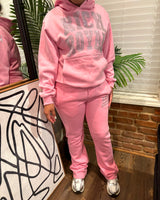 Rhinestone Flare Set (PINK ICE)