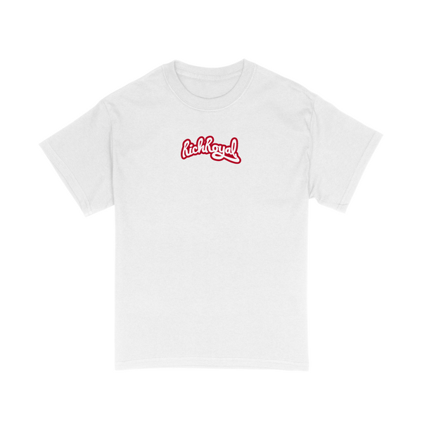 Essential Tee (WHITE/RED)
