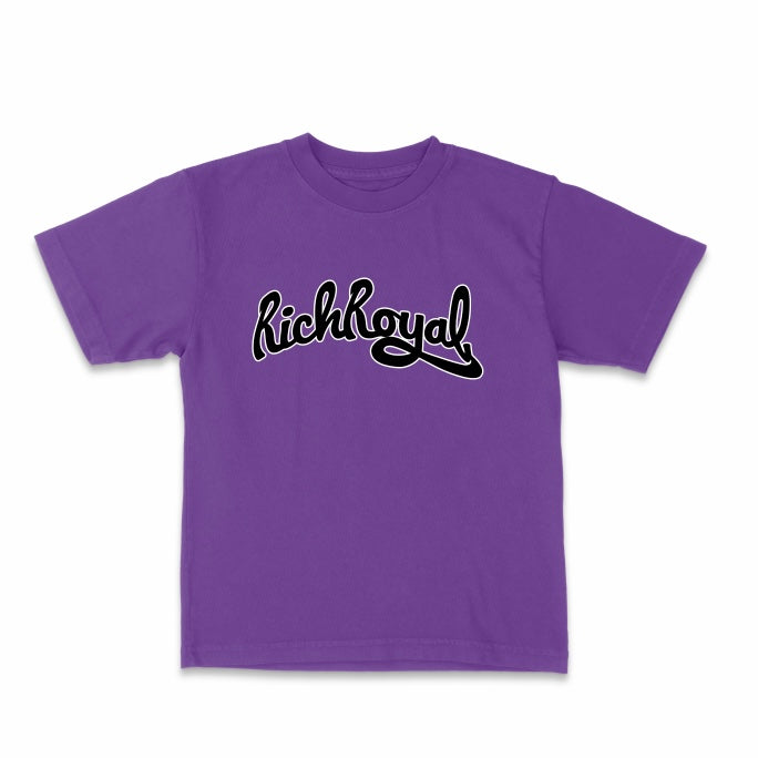 Groovy Tee (PURPLE/BLACK)