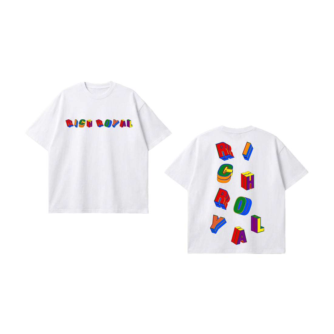 KIDS: Rubik’s Tee (WHITE/MULTICOLOR)