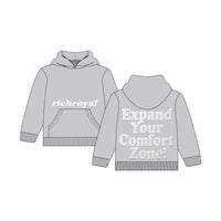 KIDS: Cooper Hoodie (GREY/WHITE-PUFF)