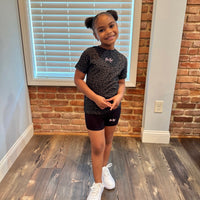 TODDLER: Biker Short Set (LEOPARD/BLACK)