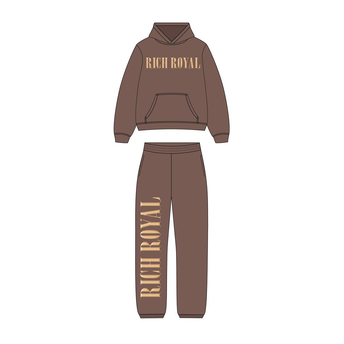 Nirvana V2 Jogger Set (MOCHA)