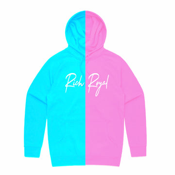 Split Hoodie (PINK/BLUE)