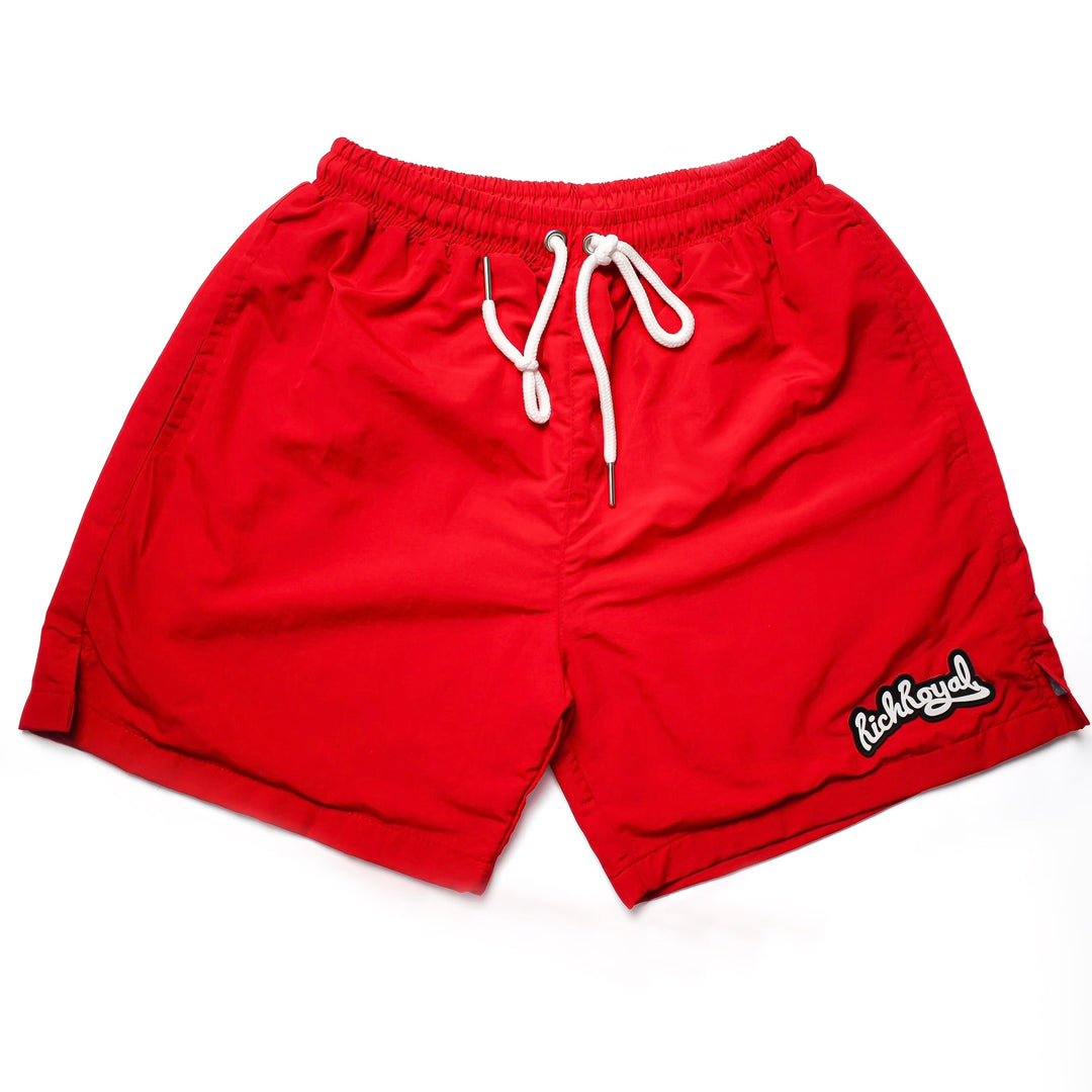 Groovy v2 Nylon Shorts (RED)