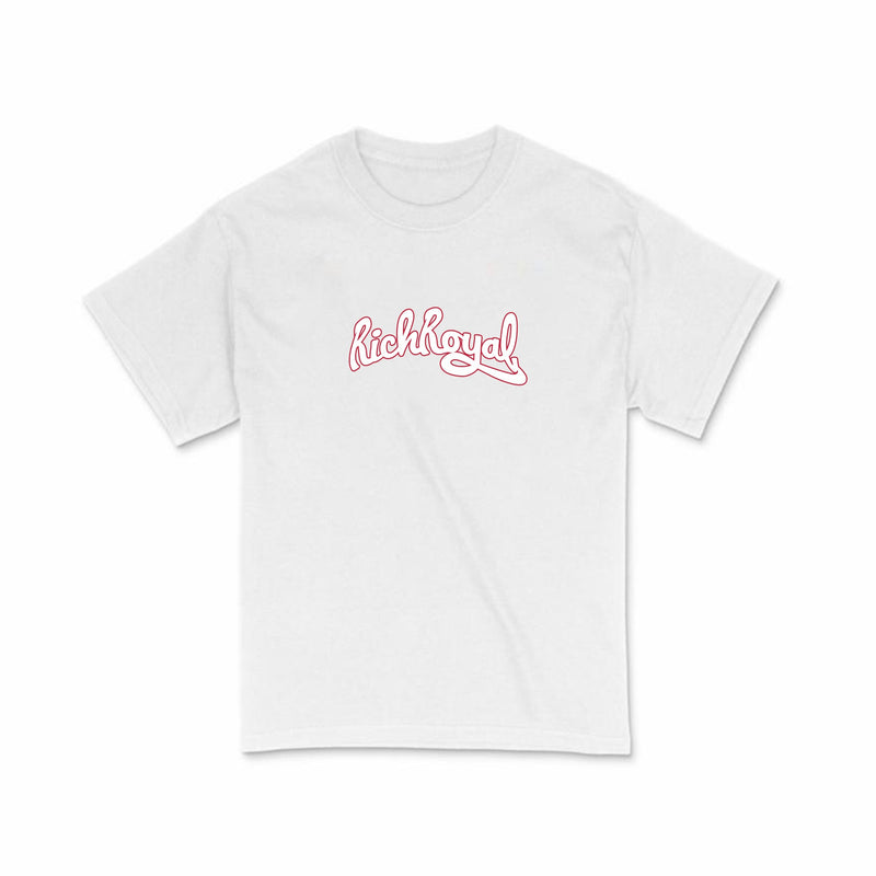 Groovy v2 Tee (WHITE/RED)