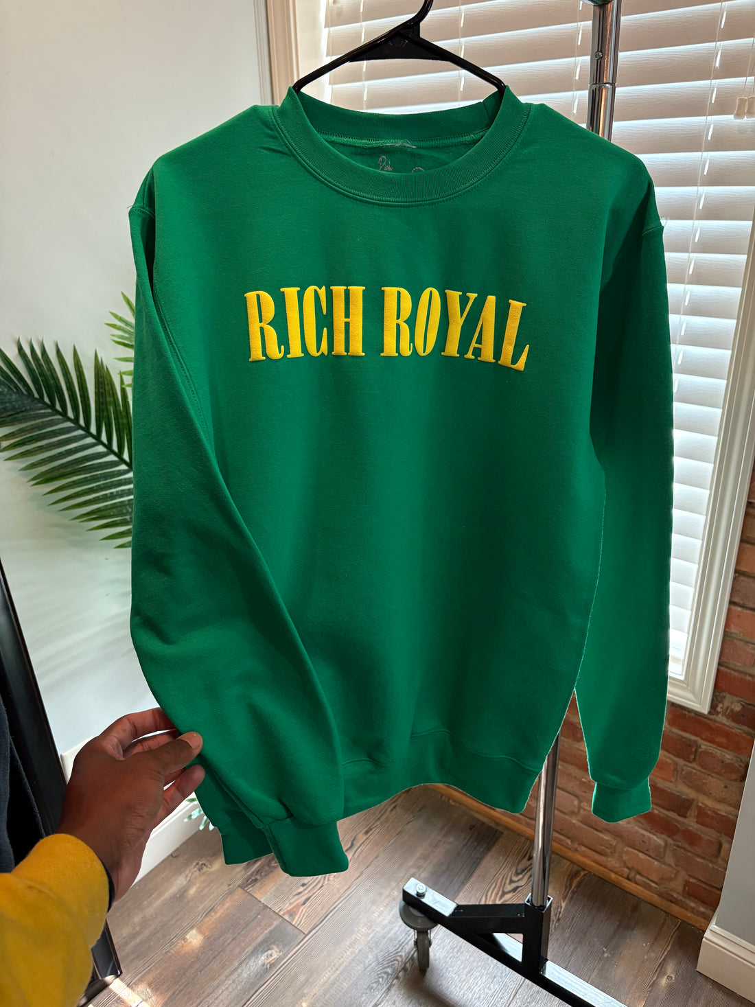 Nirvana V2 Crewneck (KELLY/YELLOW-PUFF)