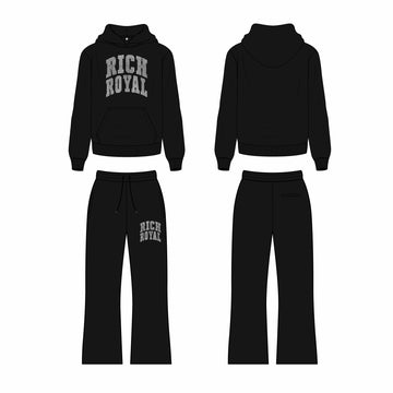 Rhinestone Flare Set (BLACK ICE)