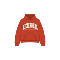 Varsity Slogan Hoodie (GINGER/CREAM)