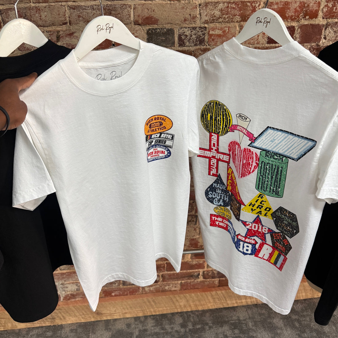 OVERSIZED: Multi-Shapes Tee (WHITE)