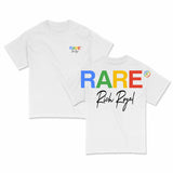 OVERSIZED: RARE Collab Tee (WHITE)
