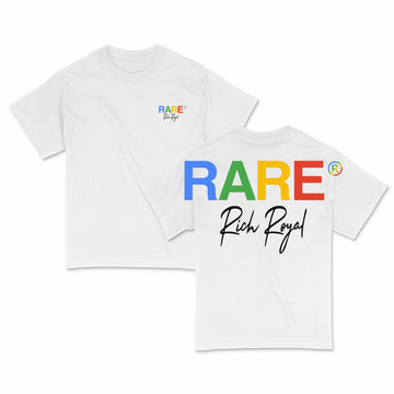 RR x RARE Collab Tee (WHITE/MULTICOLOR)