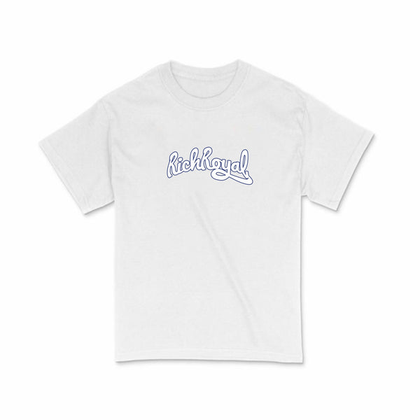 Groovy v2 Tee (WHITE/ROYAL)