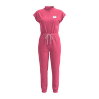 WOMEN: Scrub Jumpsuit (ROSE PINK)