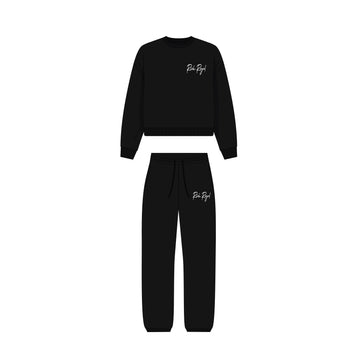 Classic Sweatsuit (BLACK/WHITE)