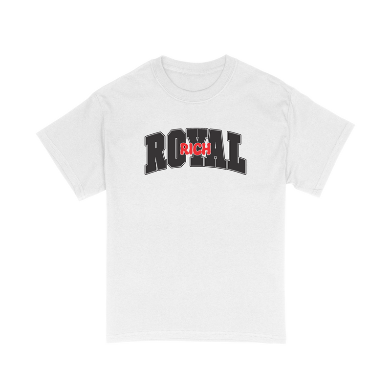 Bubble Varsity Tee (WHITE)