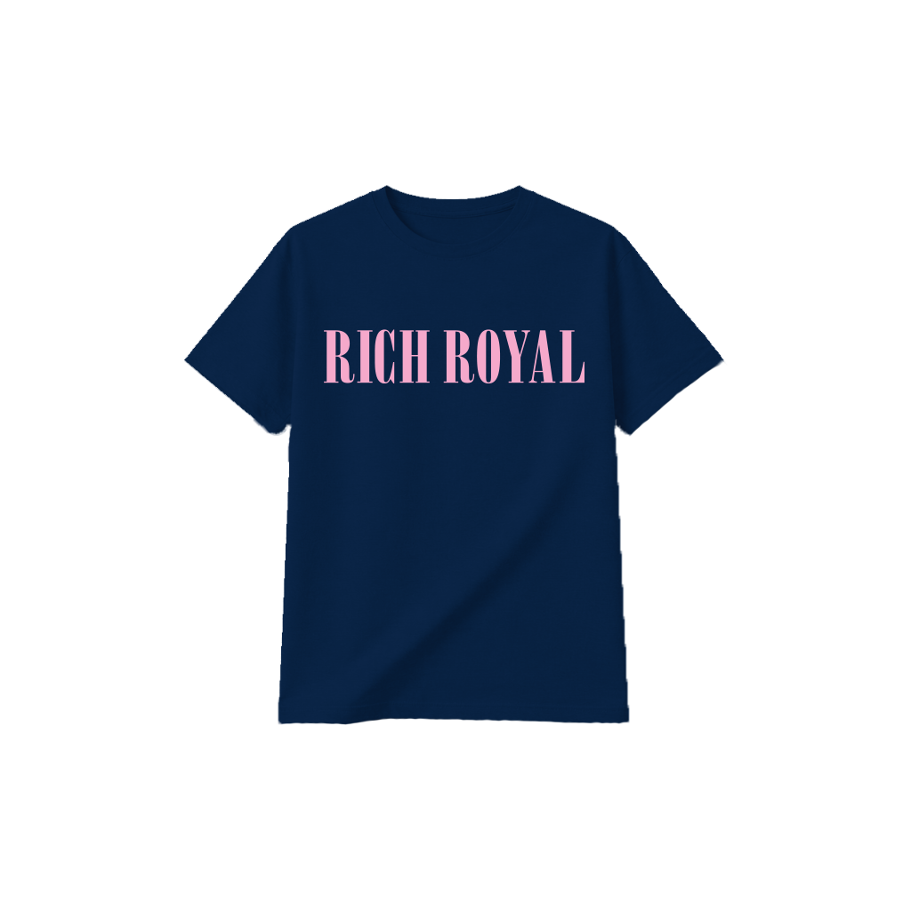 Nirvana V2 Tee (NAVY/PINK)