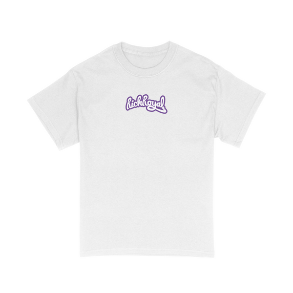 Essential Tee (WHITE/LAVENDER)