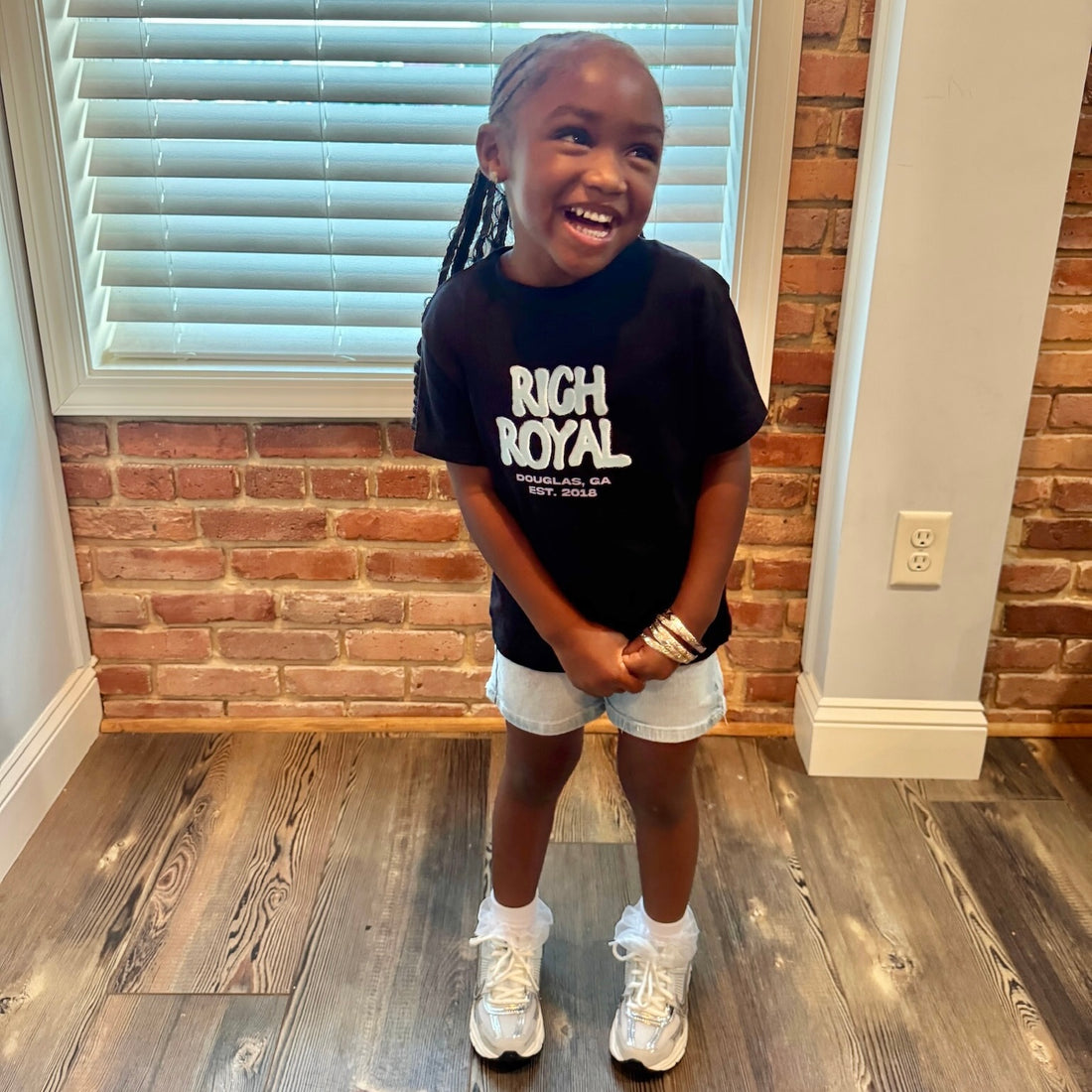 KIDS: Spray Paint Tee (BLACK/LAVENDER/TEAL/WHITE)