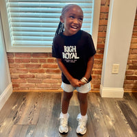 KIDS: Spray Paint Tee (BLACK/LAVENDER/TEAL/WHITE)