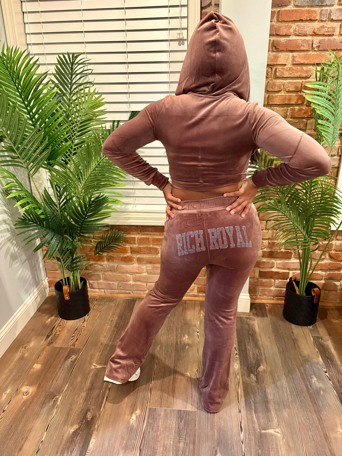 Velour Tracksuit (MOCHA ICE)