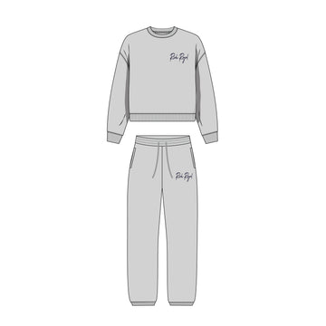 Classic Sweatsuit (GREY/NAVY)