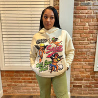 World Gone Mad Hoodie (CREAM)