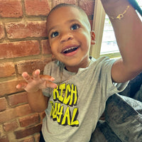 KIDS: Graffiti Tee (HEATHER/NEON/BLACK)