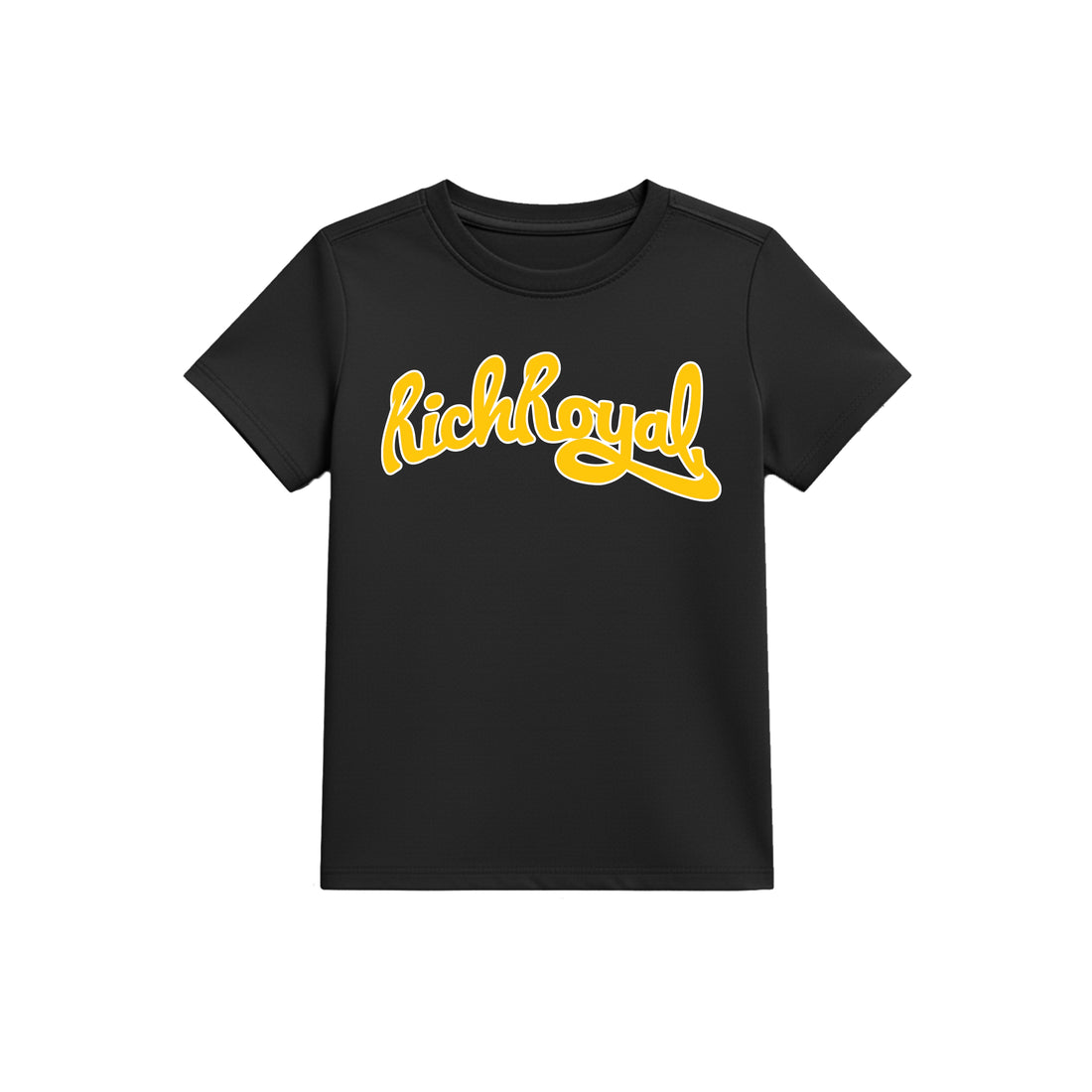 KIDS: Groovy Tee (BLACK/GOLD/WHITE)