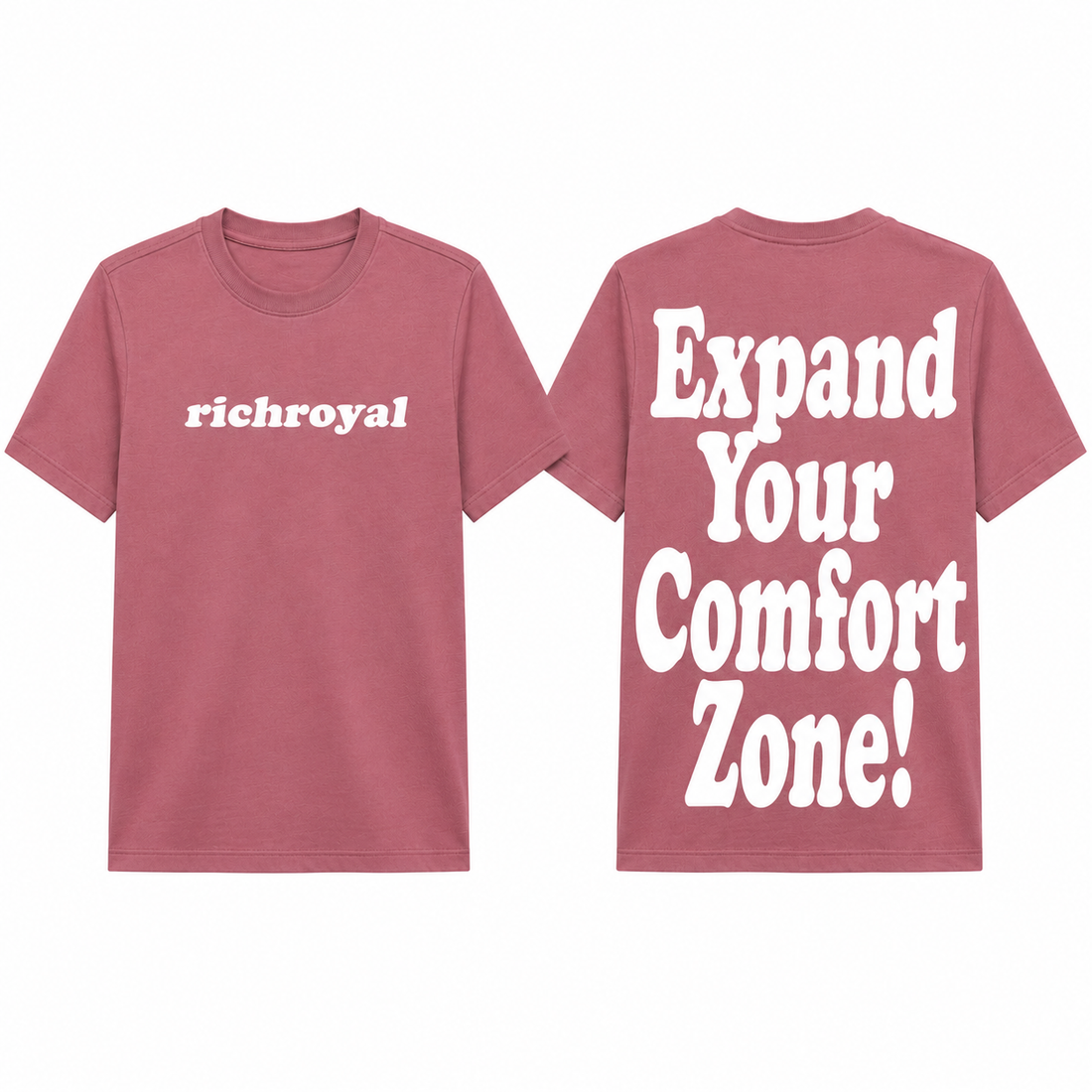 KIDS: Cooper Tee (MAUVE/WHITE-PUFF)