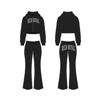 Velour Tracksuit (BLACK ICE)