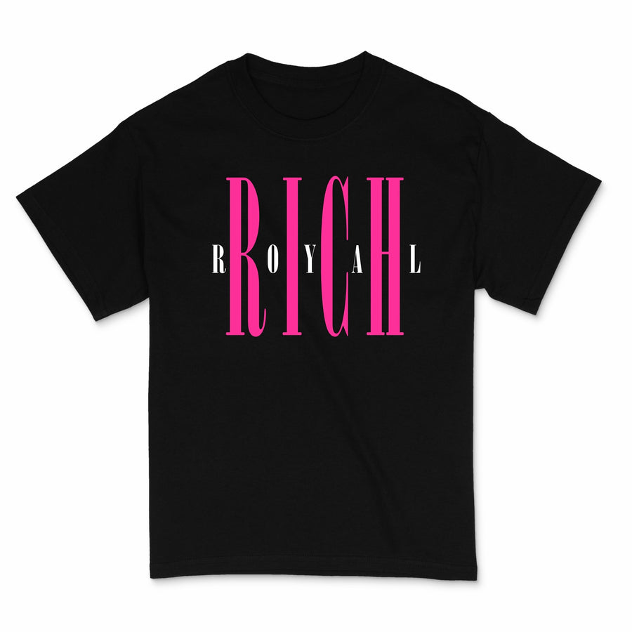 Nirvana Tee (BLACK/FUCHSIA/WHITE)